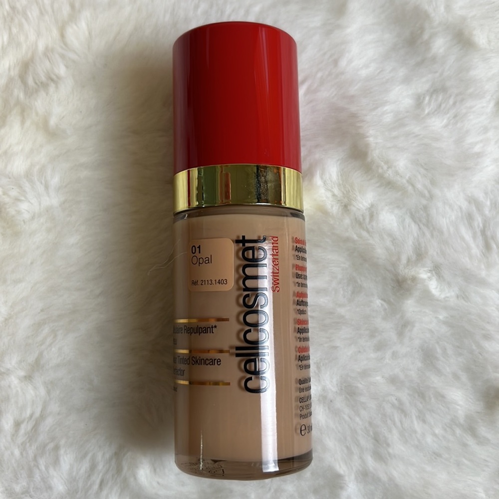 Cellcosmet Switzerland Cellteint Plumping Cellular Tinted Skincare Cream 01